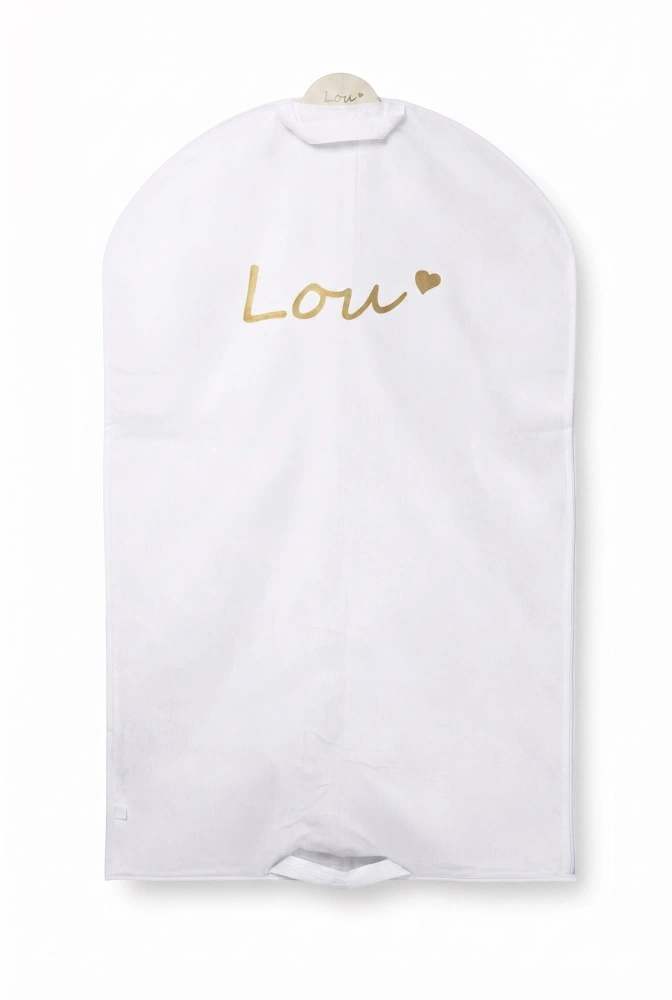 Lou – custodia corta bianca per abiti