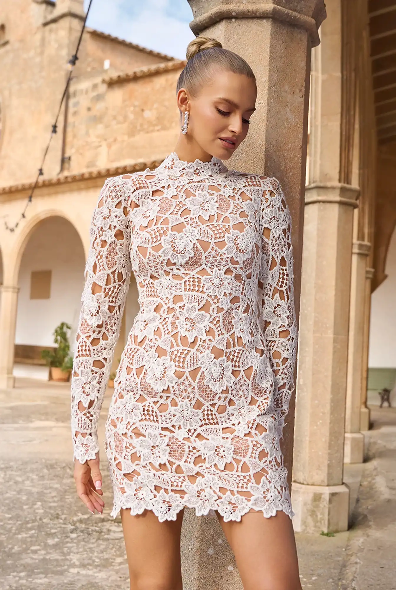 Cristi - mini abito in pizzo